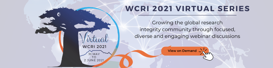 The World Conference on Research Integrity (WCRI)