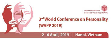 3rd World Conference on Personality (WAPP 2019)
